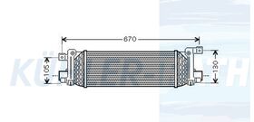 TURBO RADYATÖRÜ 03- FORD FUSION KALE 5S6H9L440AD