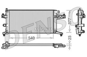 SU RADYATÖRÜ 02-04 OPEL CORSA C DENSO 1300333