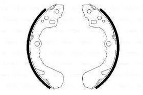 FREN BALATASI ARKA 89-00 DAIHATSU APPLAUSE BOSCH 449587707