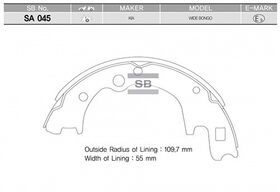 FREN BALATASI ARKA 2003- KIA BONGO SANGSIN S08549380