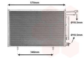KLİMA RADYATÖRÜ 13- FORD FIESTA KALE AV1119710FA