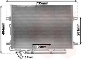 KLİMA RADYATÖRÜ 2002-2009 MERCEDES W211 KALE A2115001154