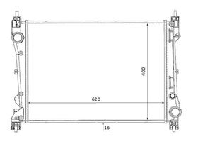 SU RADYATÖRÜ 10- FIAT DOBLO KALE 51812209