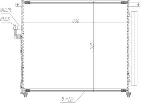 KLİMA RADYATÖRÜ 12- FORD RANGER KALE AB3919710AB