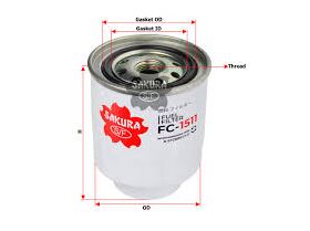 YAKIT FİLTRE SU AYIRICI 02-06 ISUZU D-MAX SAKURA 8972889470