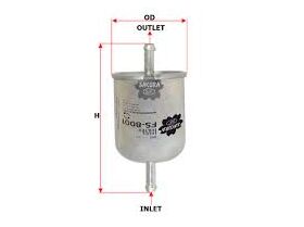 YAKIT FİLTRESİ 96-01 NISSAN PRIMERA SAKURA 1640041B00