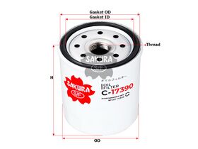 YAĞ FİLTRESİ 99-06 MAZDA B2500 SAKURA WLY314302