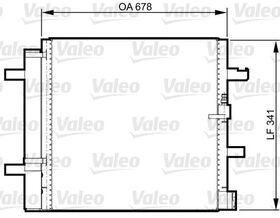 KLİMA RADYATÖRÜ AUDI A6 13- VALEO 4G0260403A