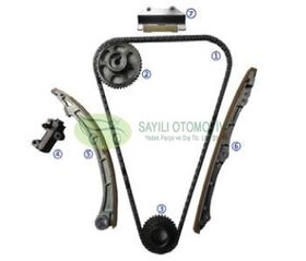 ZİNCİR SETİ 03- 2.0 K20 / CRV 03- 2.0 HONDA ACCORD VOYER