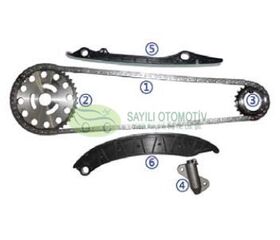 ZİNCİR SETİ 15- 2.3 NISSAN NAVARA VOYER