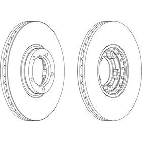 FREN DİSKİ ÖN FORD TRANSIT M15 92- VALEO 95VX1125BA