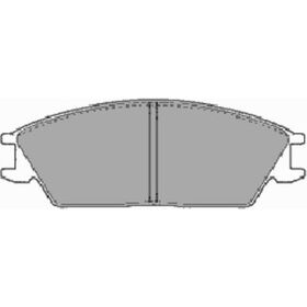 FREN BALATASI ÖN 90-05 HYUNDAI EXCEL MANDO 581011CA00