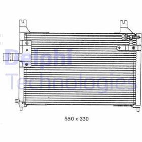 KLİMA RADYATÖRÜ 96- KIA PRIDE KALE KK17461480A