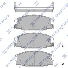 FREN BALATASI ÖN 93-02 ISUZU TFR SANGSIN 8970494291