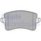 AUDI A4 FREN BALATASI ARKA 08- DELPHI 8K0698451A