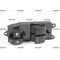TOYOTA YARIS DÜĞME CAM AÇMA ÖN SOL (İKİ CAM) 99/- MAHER 84820-0D040